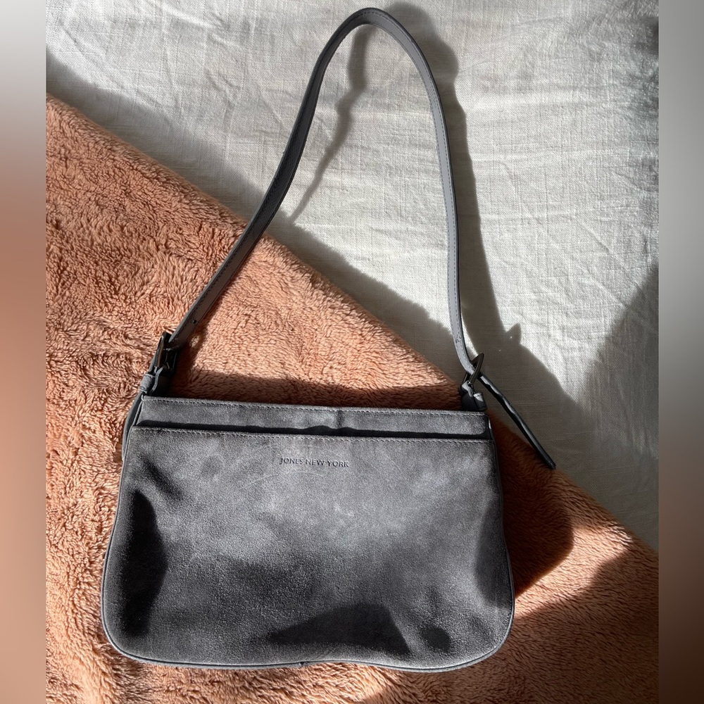 Vintage Jones New York Purse suede material